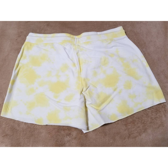 GAP NWT Women's Shorts Logo Graphic Soft Comfy Fleece Size Small Pink Ye… - Picture 11 of 11